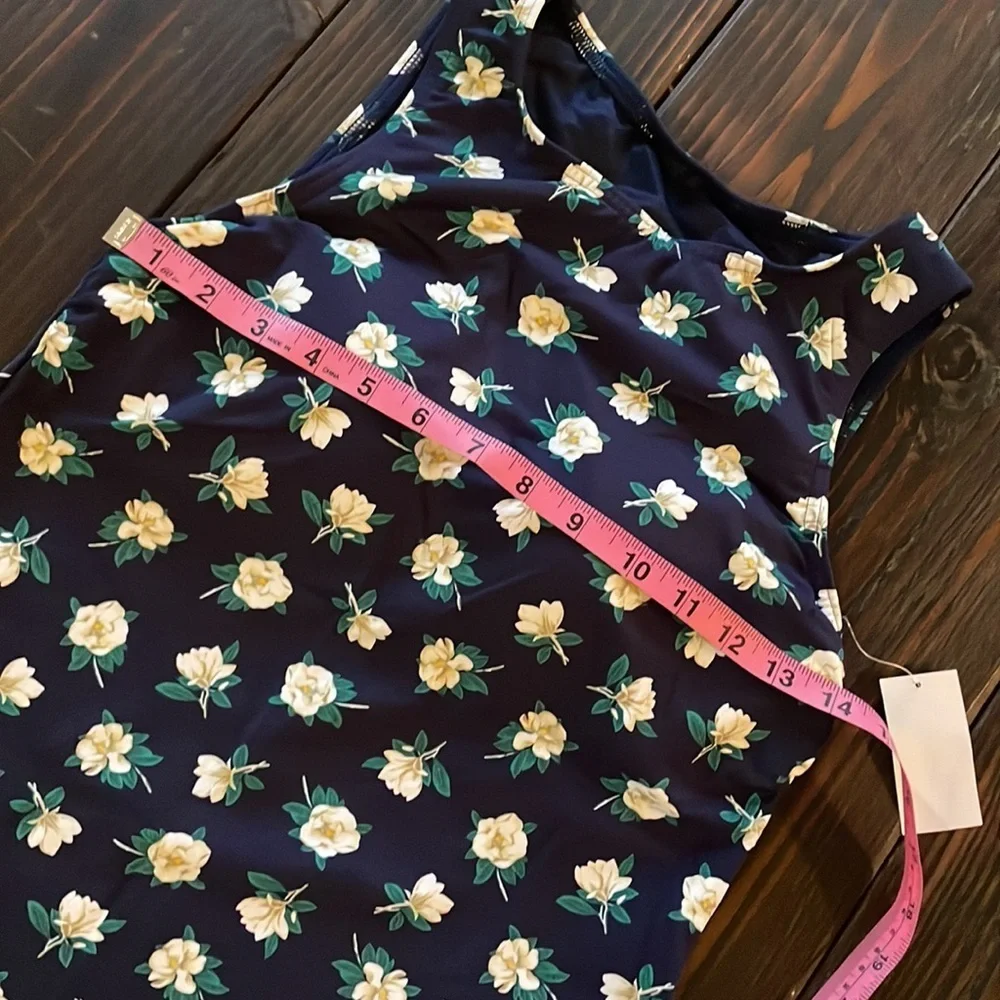 4 Drape James Lands End Tankini Swim Top F03 6496 - Picture 8 of 8